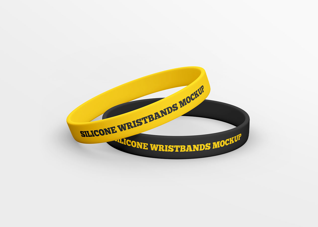 personalised silicone wristbands